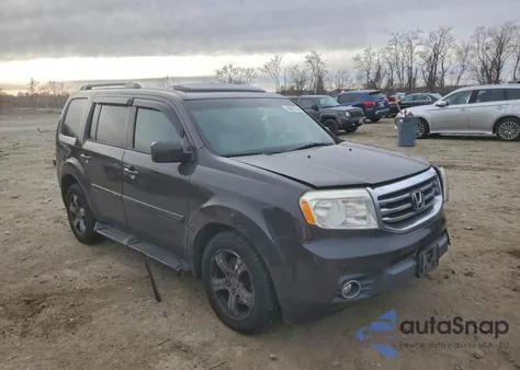2013 Honda Pilot Exl z USA, uszkodzony, nr VIN 5FNYF4H56DB010029